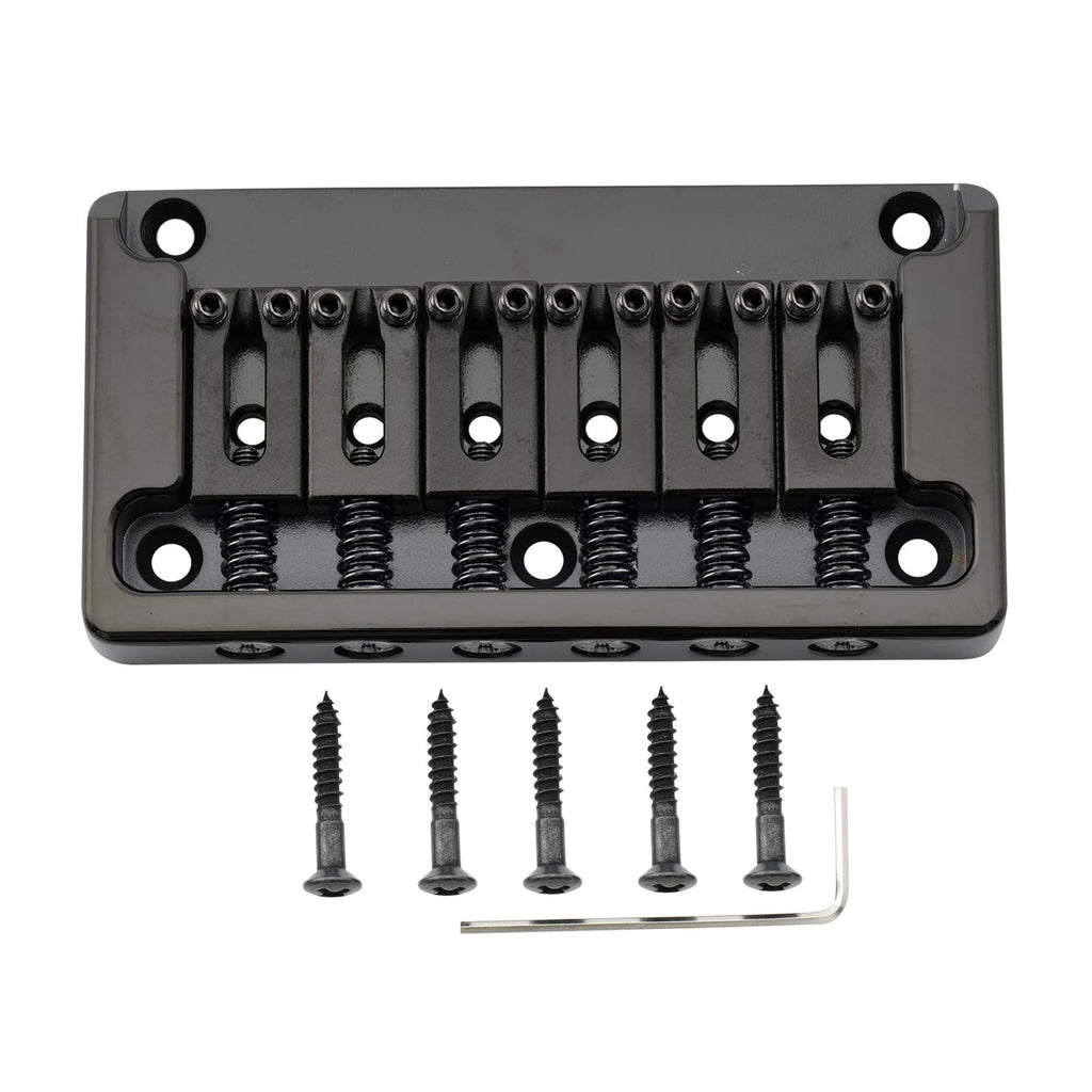 Black Non-tremolo Hardtail Bridge A67814