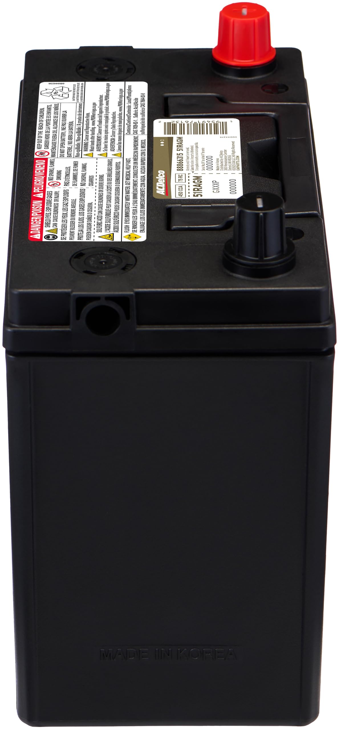 AGM BCI Group 51R Car Battery S8826