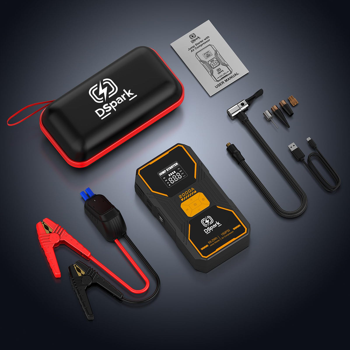 16000mAh 12V Jump Starter G4474