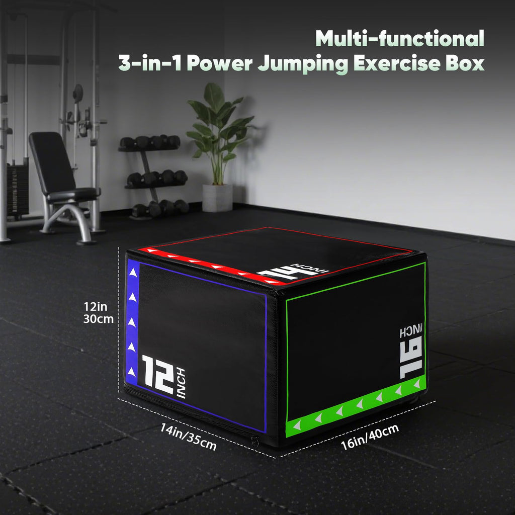 3 in 1 Foam Plyometric Jump Box C88110