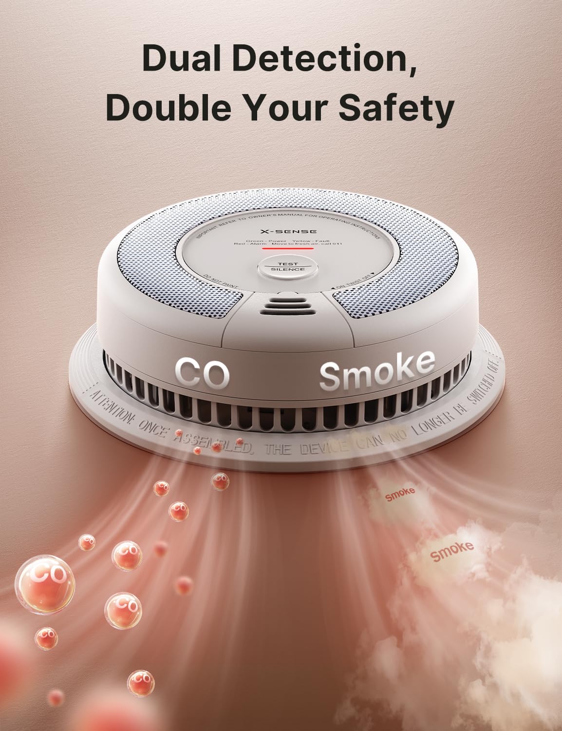 Smoke & Carbon Monoxide Alarm 5-Pack G11525