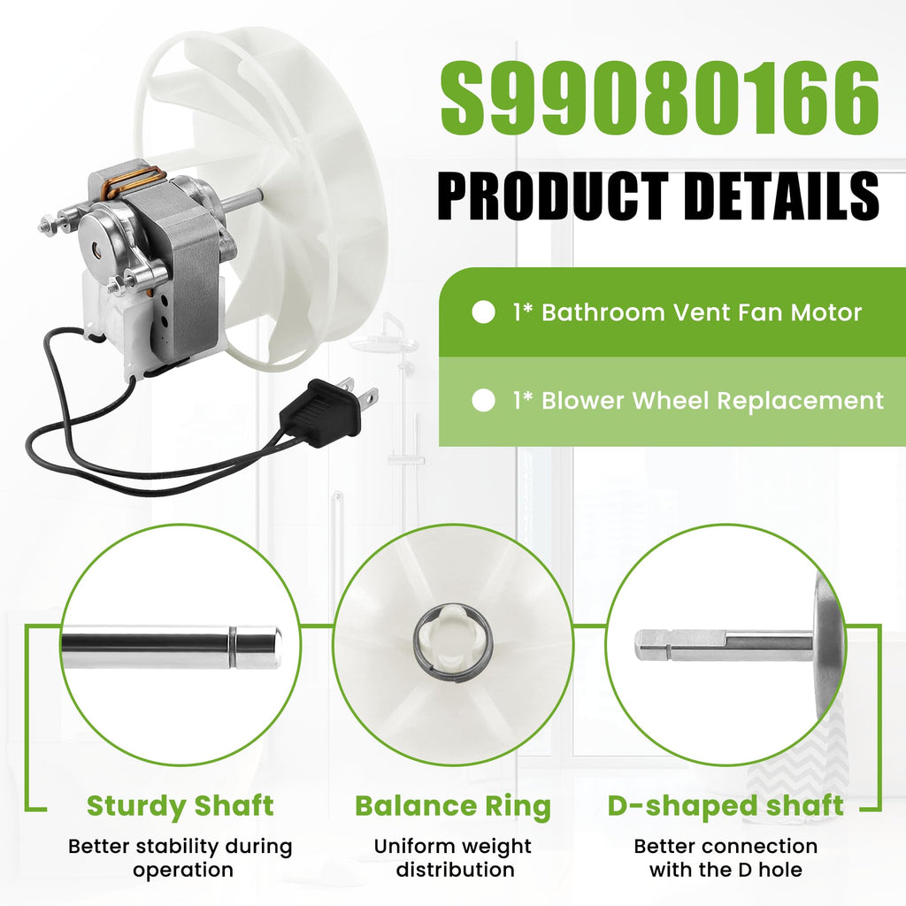 Bath Fan Motor V8187