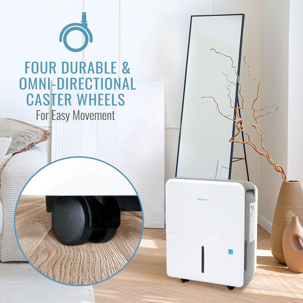 50 Pint Dehumidifier with LED Display V7146