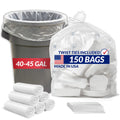 40 to 45 Gallon Heavy Duty Trash Bags J934658