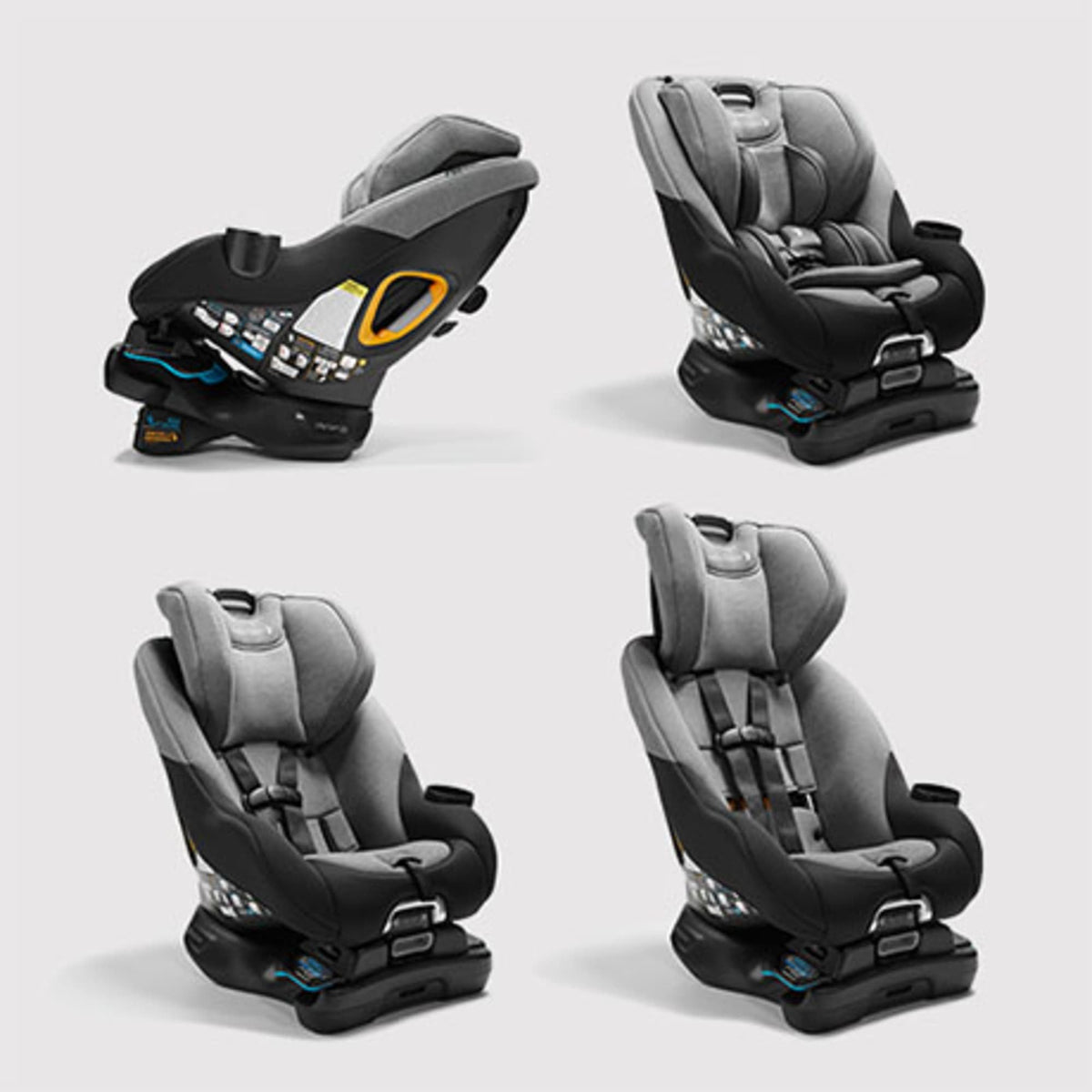 Rotating Convertible Car Seat, Rear to Forward Facing, Onyx Black D65684