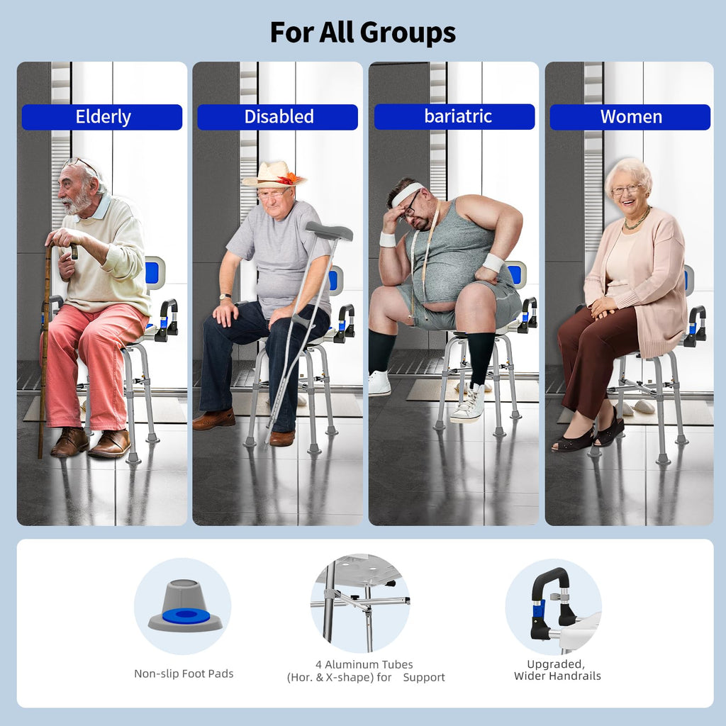 Heavy Duty Swivel Shower Chair I7437