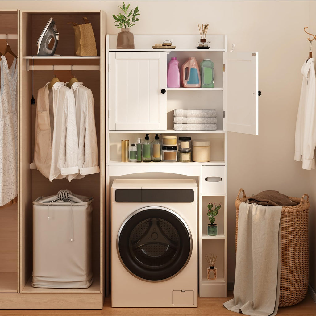 White Over The Toilet Storage Cabinet R898604