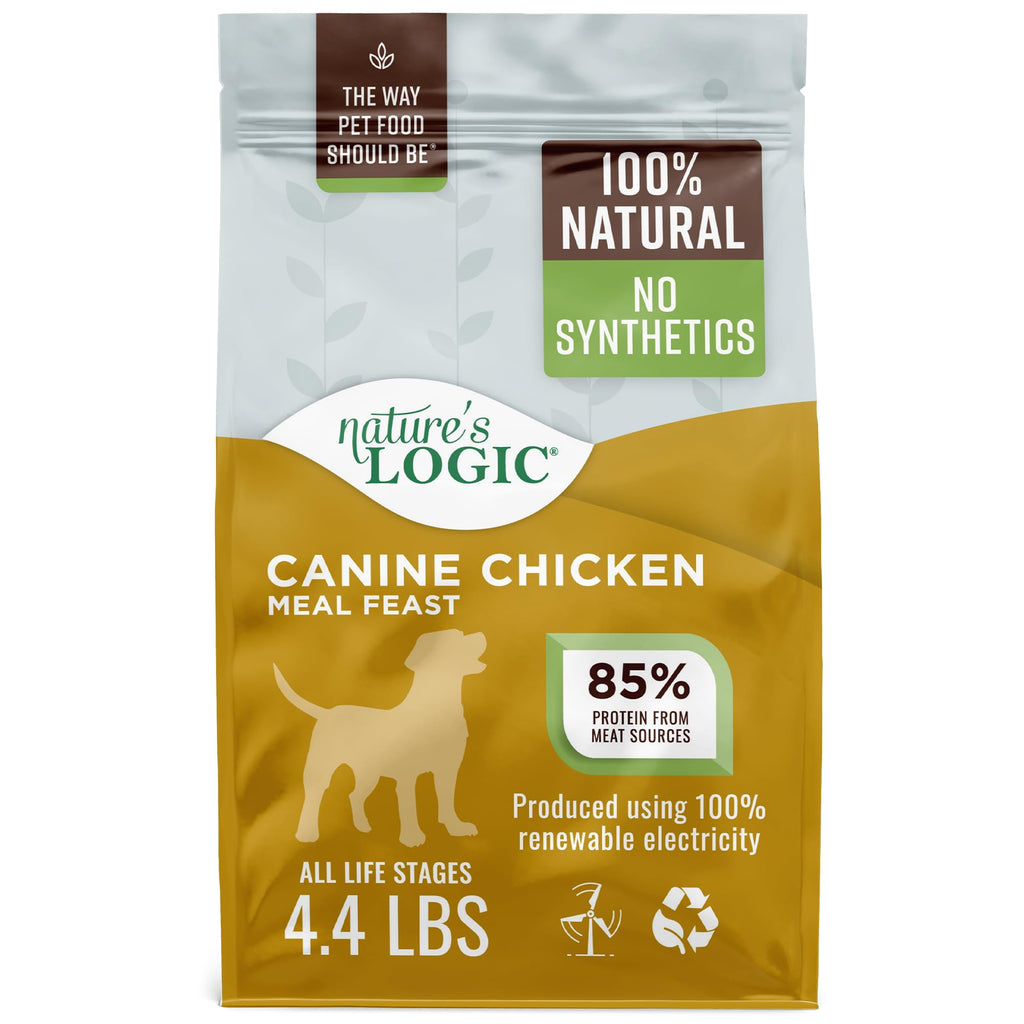 Dry Dog Food Chicken Meal Kibble 4.4 lb F8166
