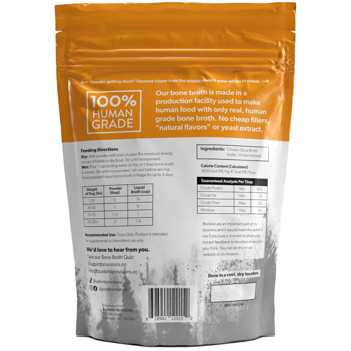 Chicken Bone Broth Powder N190802