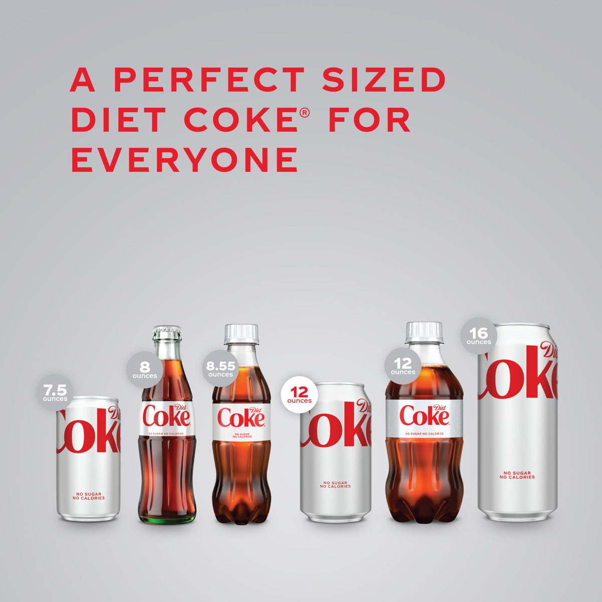 Diet Coke Soda Soft Drink Cans, 12 fl oz, 24 Pack H6610