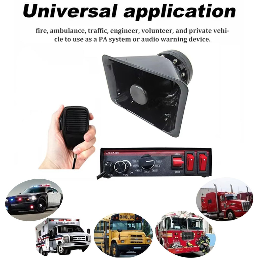 100W Emergency PA System Kit O4482