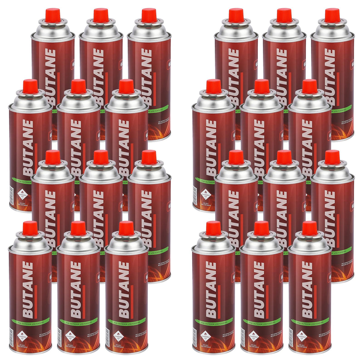 Butane Fuel Canisters 24 Pack U286