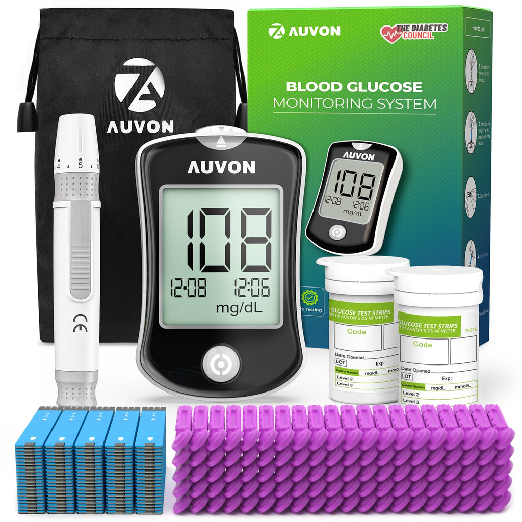 Blood Glucose Monitor Kit with 100 Strips L259062