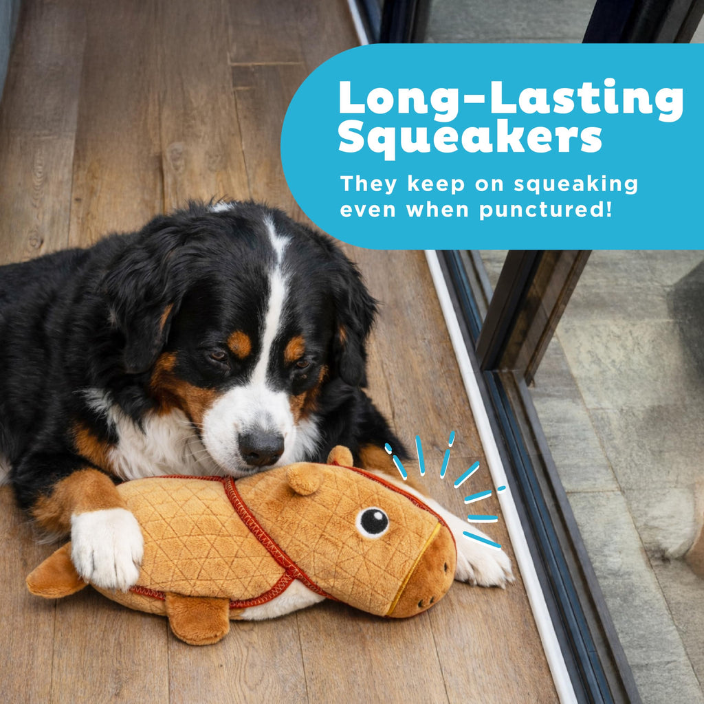 Durable Plush Dog Toy with Squeaker P138998