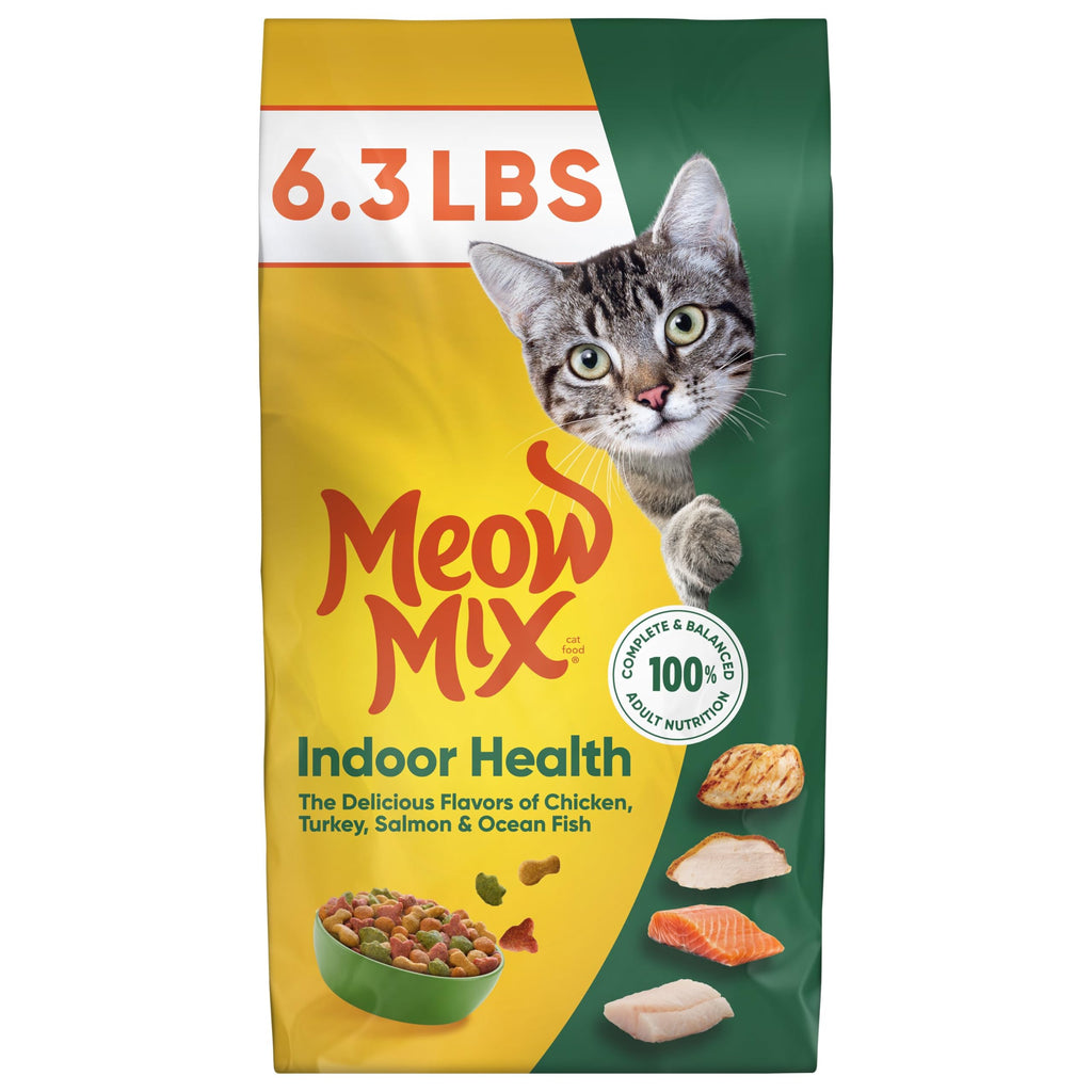 Indoor Health Dry Cat Food 6.3 Pound Bag G331106