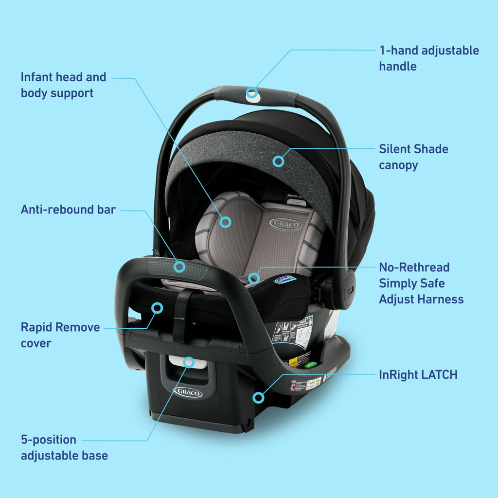 Infant Car Seat with Anti Rebound Bar B664799