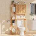 Bamboo Over-the-Toilet Storage Cabinet with Shelves F357