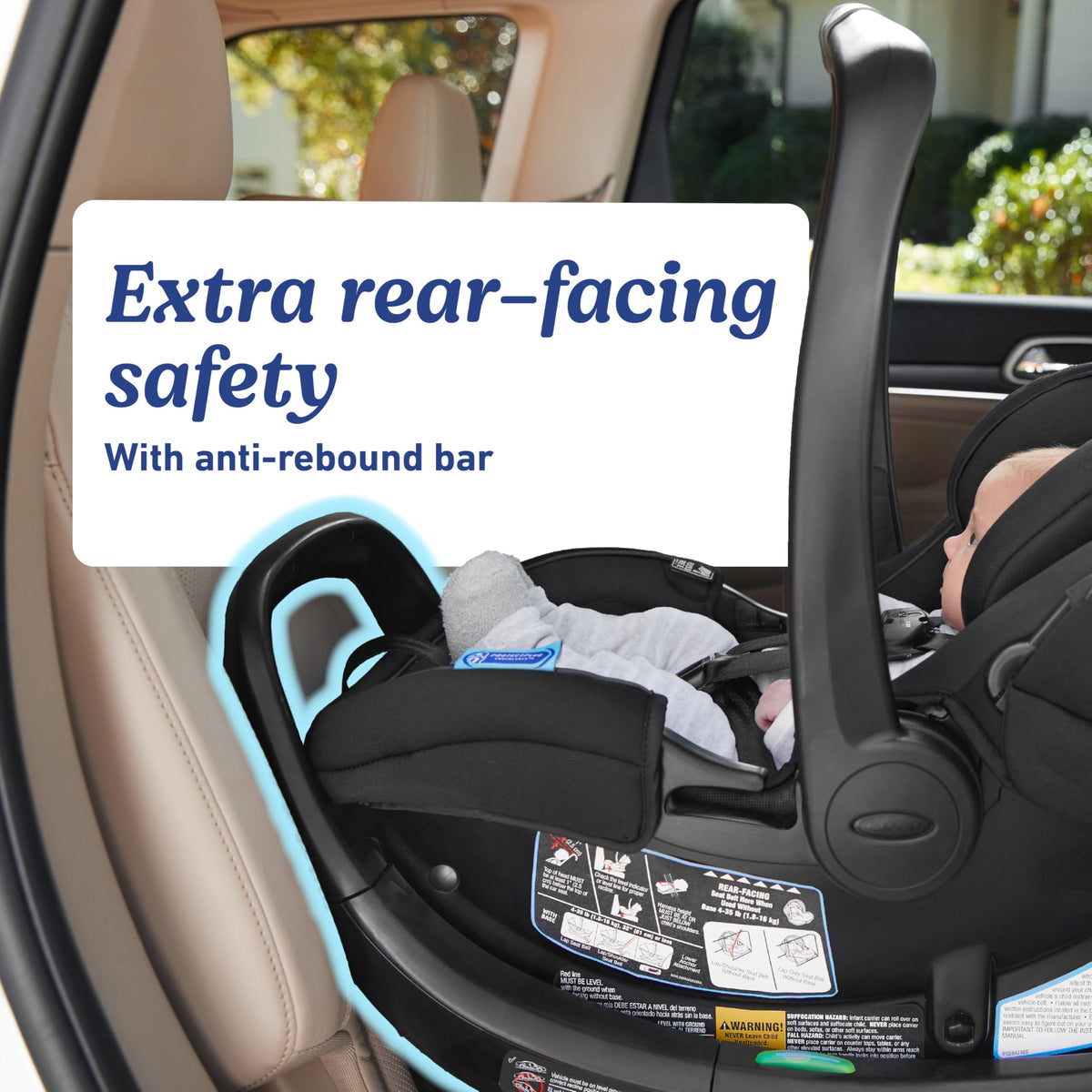 Infant Car Seat with Anti Rebound Bar B664799