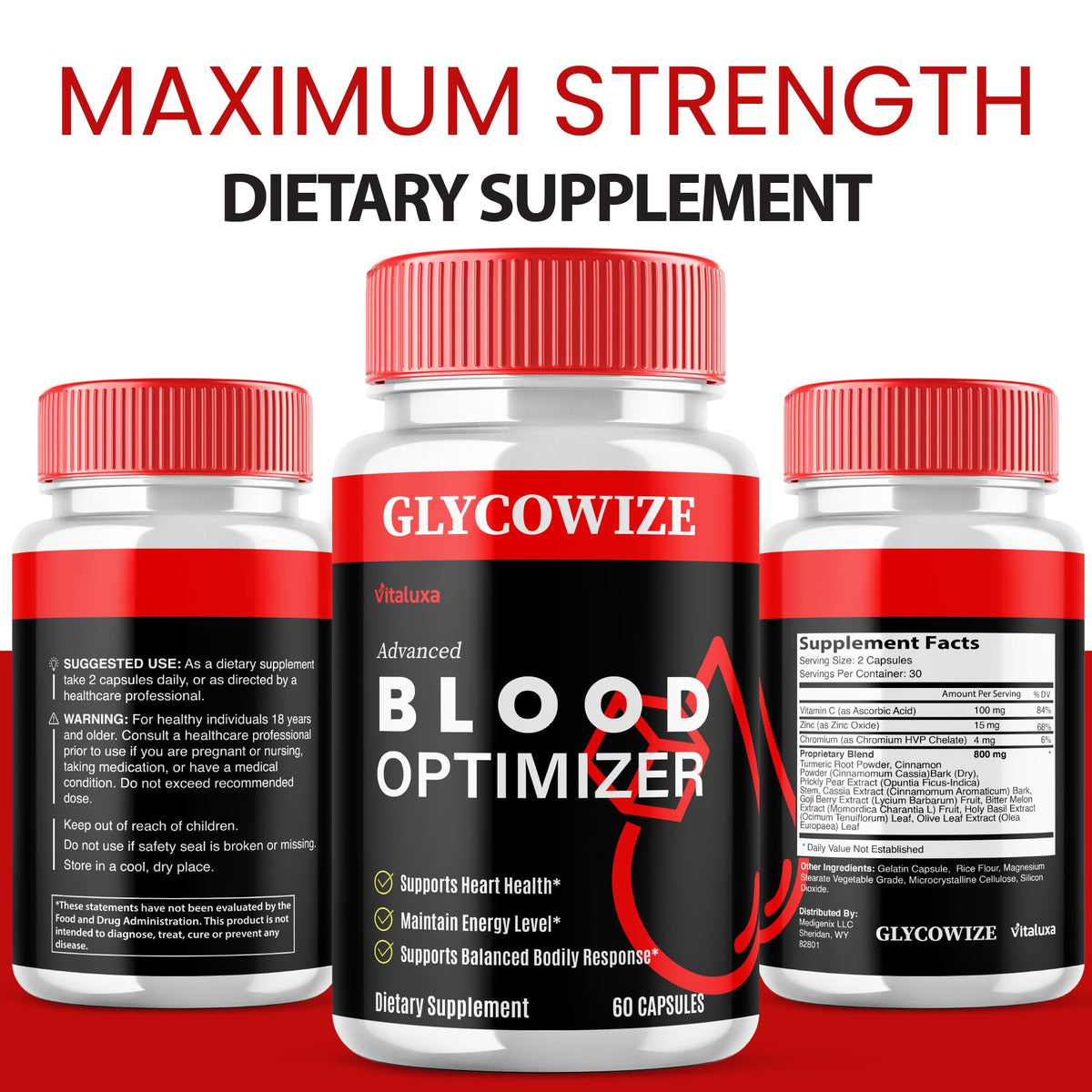 120 Capsules Glycogen Support Pills Q671
