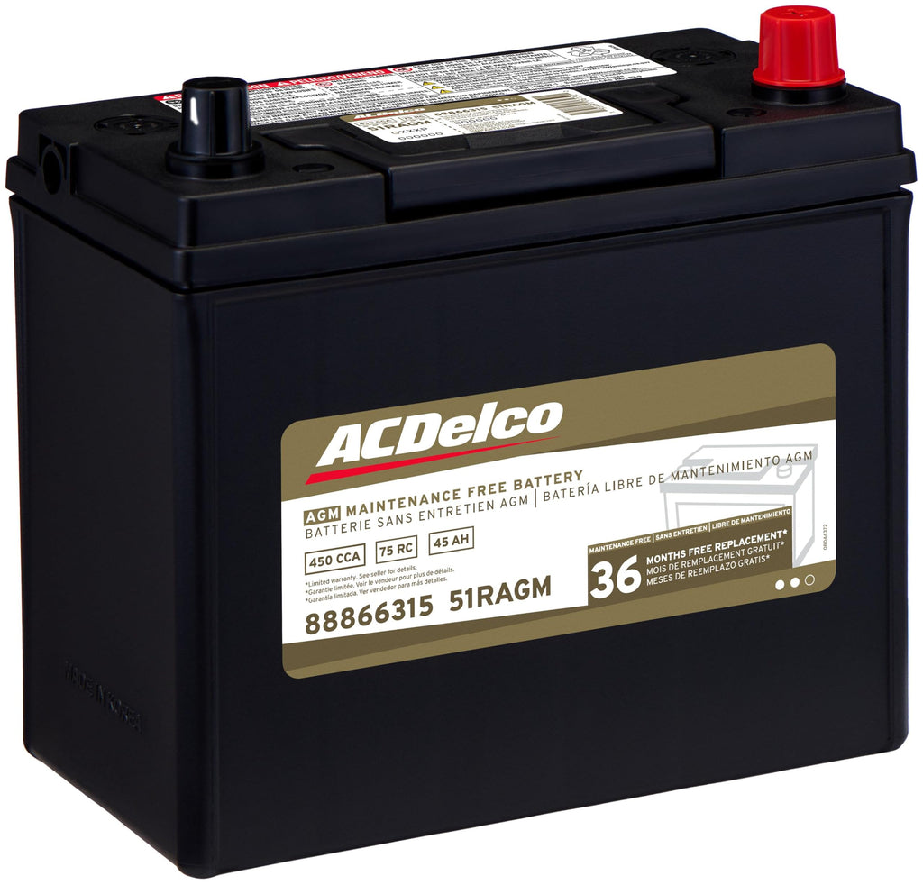 AGM BCI Group 51R Car Battery S8826
