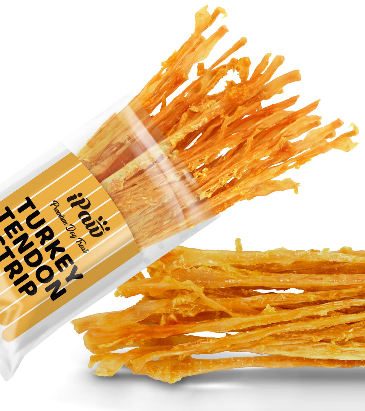 Turkey Tendon Dog Chew Strips M2945