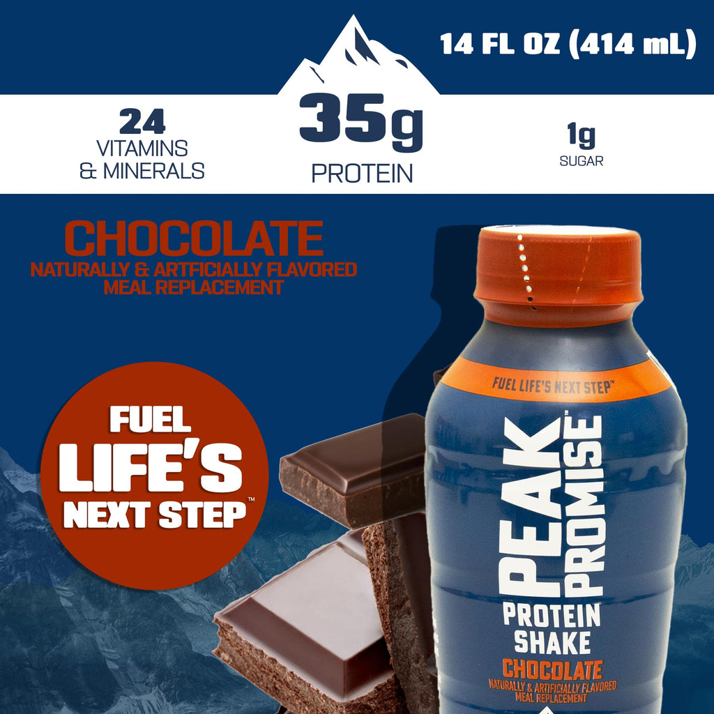 35g Protein Shake, 14 fl oz, 12 pack, Chocolate F331