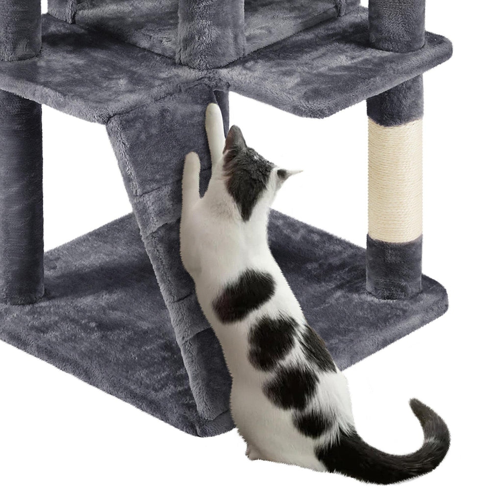 70in Cat Tree with Sisal Scratching Post X8467