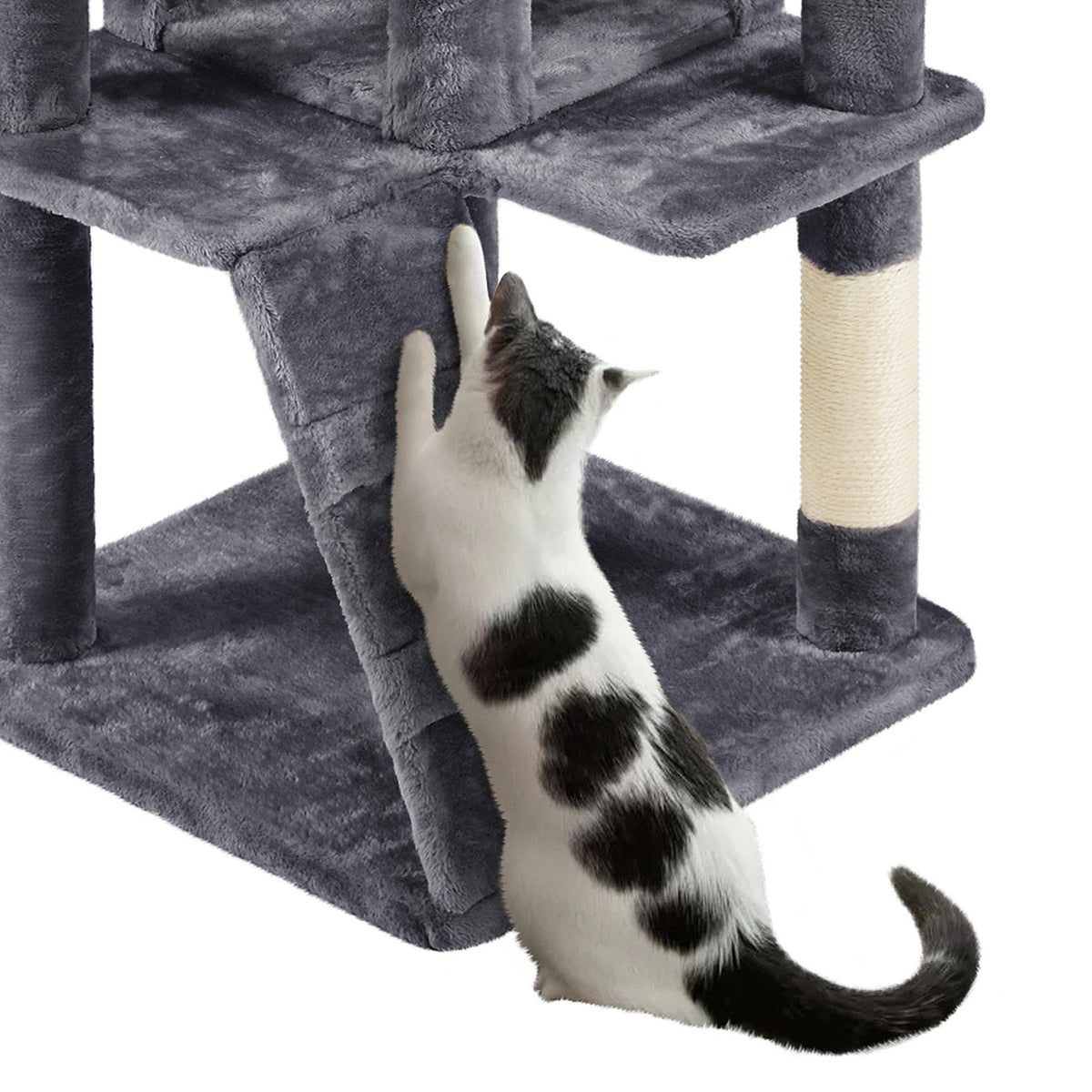 70in Cat Tree with Sisal Scratching Post X8467