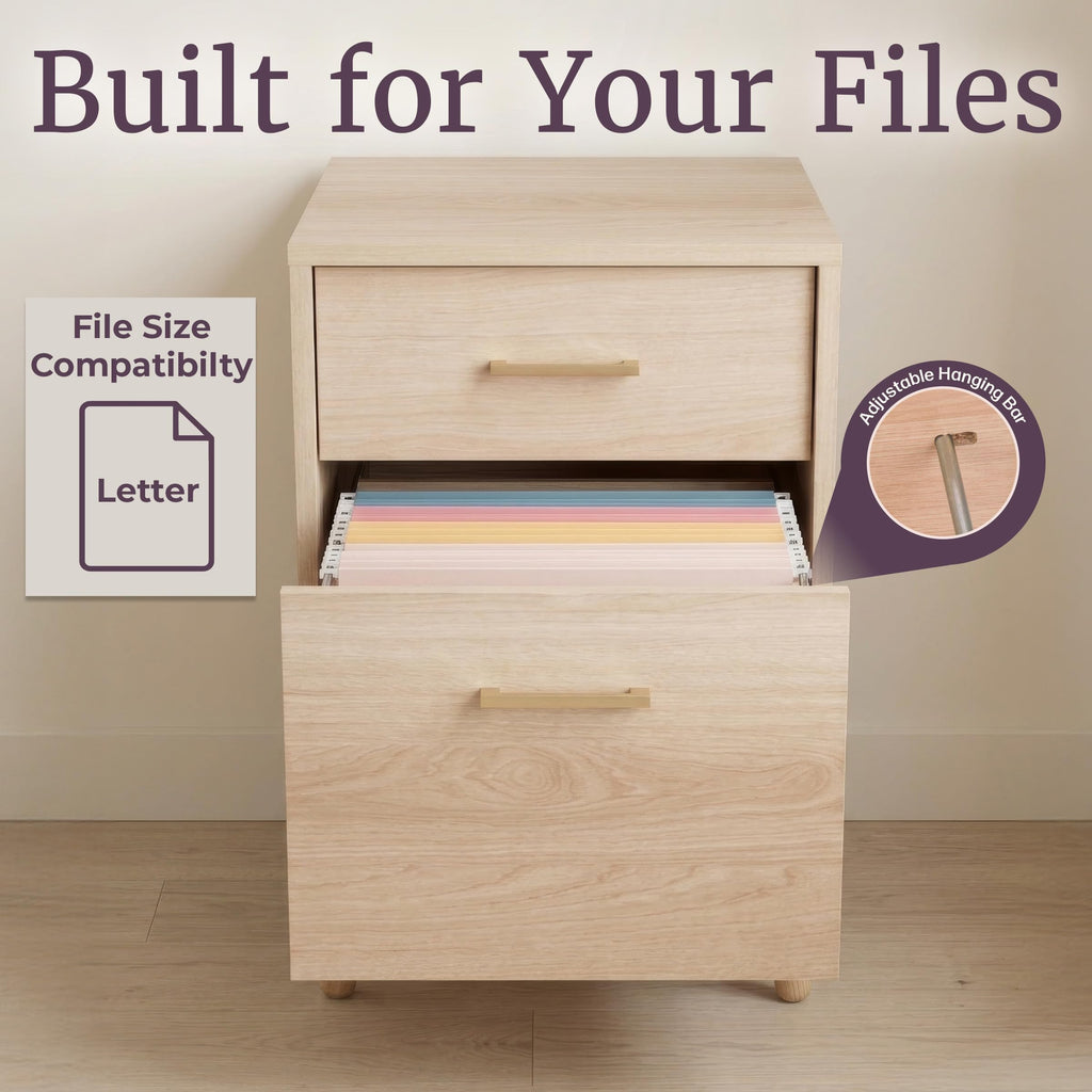2 Drawer File Cabinet T5652