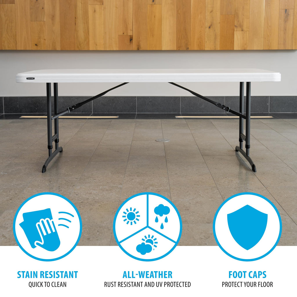 6-Foot Adjustable Height Nesting Table D90066