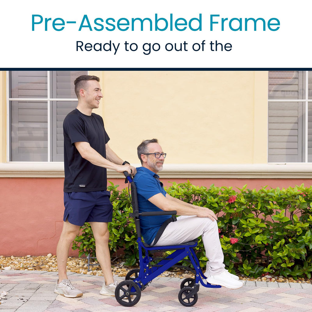 Ultra-Lightweight Transport Wheelchair Z684423