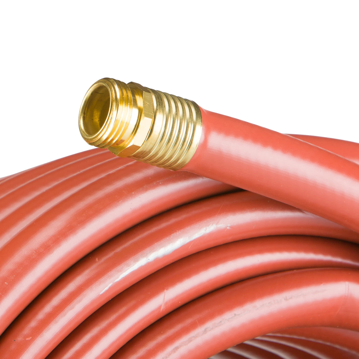 Heavy Duty Watering Hose, 100' Length, 3/4" Diameter, 400+ PSI, Red E73512