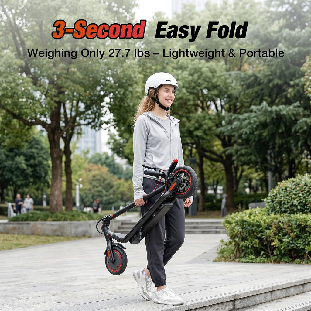 Electric Scooter with 8.5" Pneumatic Tires A408
