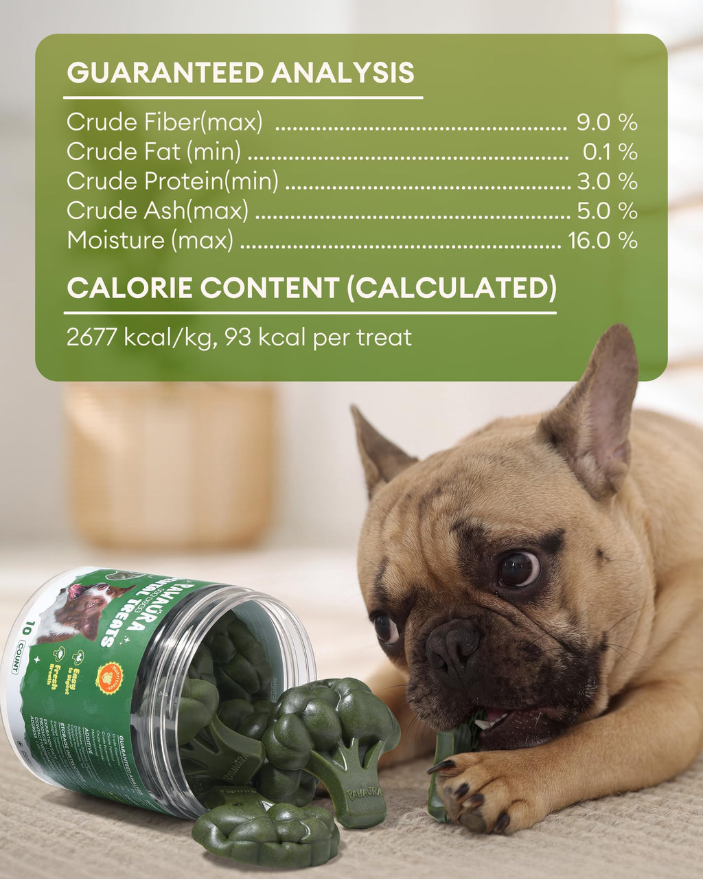 Dog Dental Chews 12oz 10 Count V57824