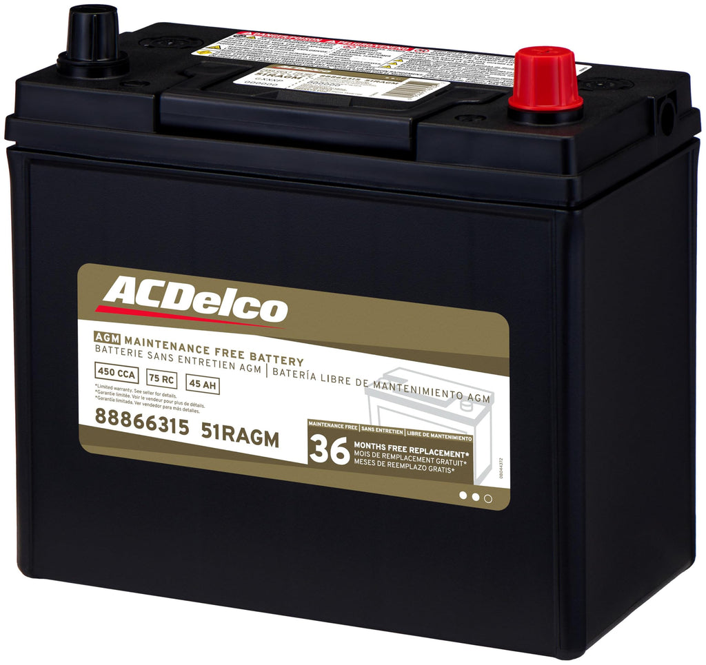 AGM BCI Group 51R Car Battery S8826