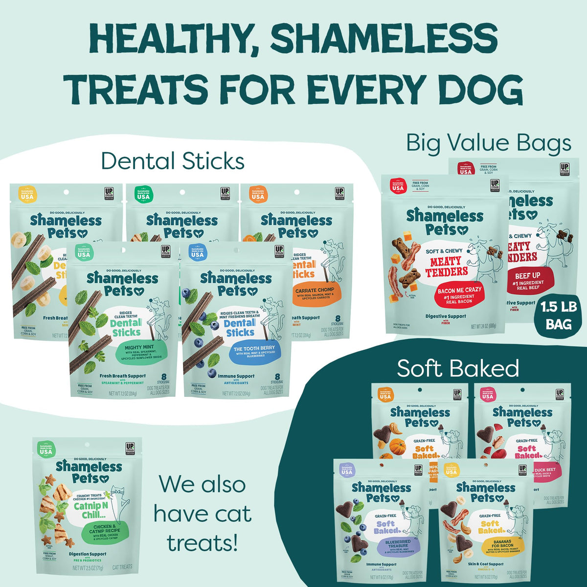 Soft Dog Treats 8oz I19575