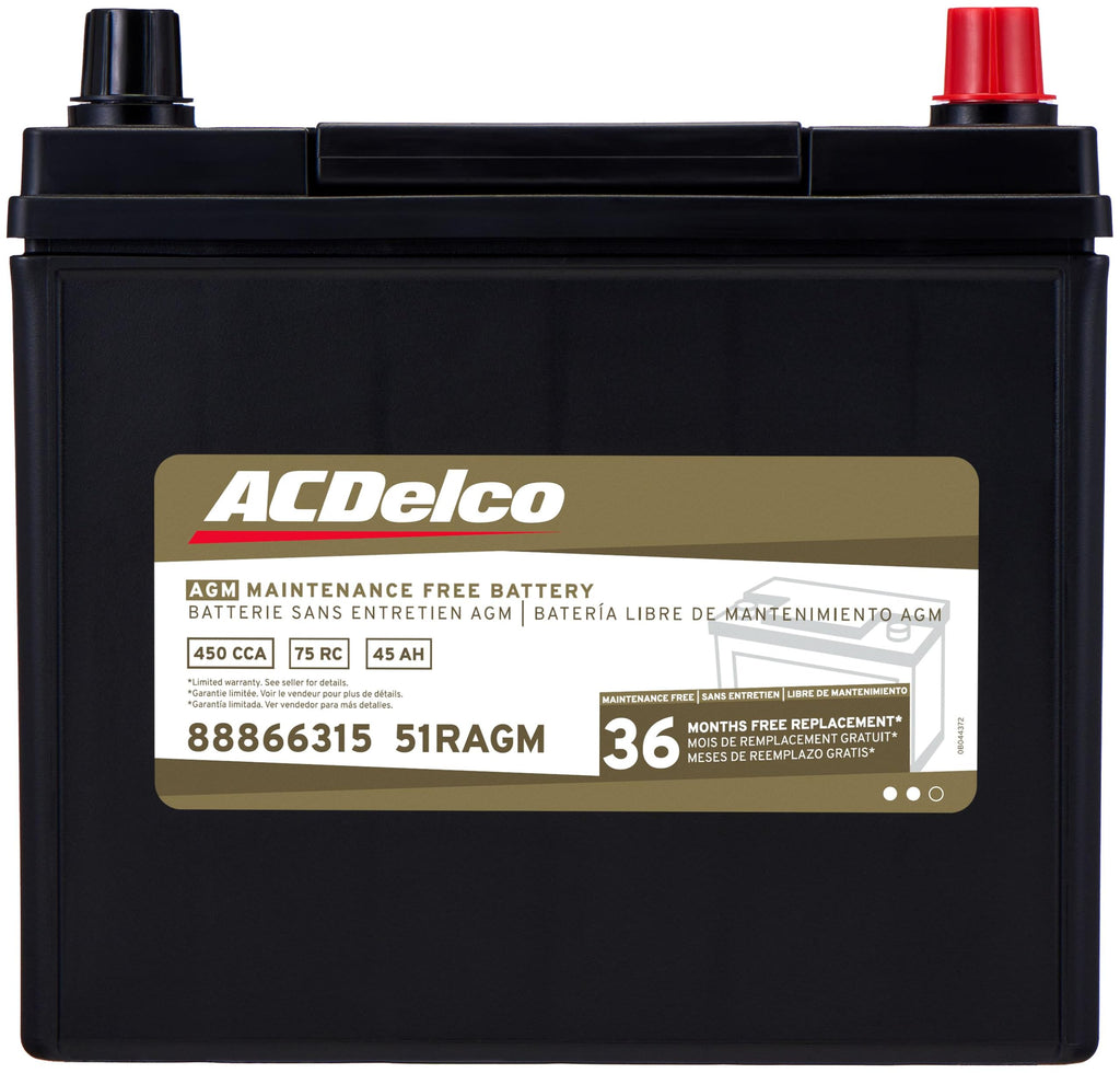 AGM BCI Group 51R Car Battery S8826