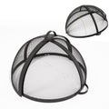 32" Round Fire Pit Spark Screen Cover with Door A7817