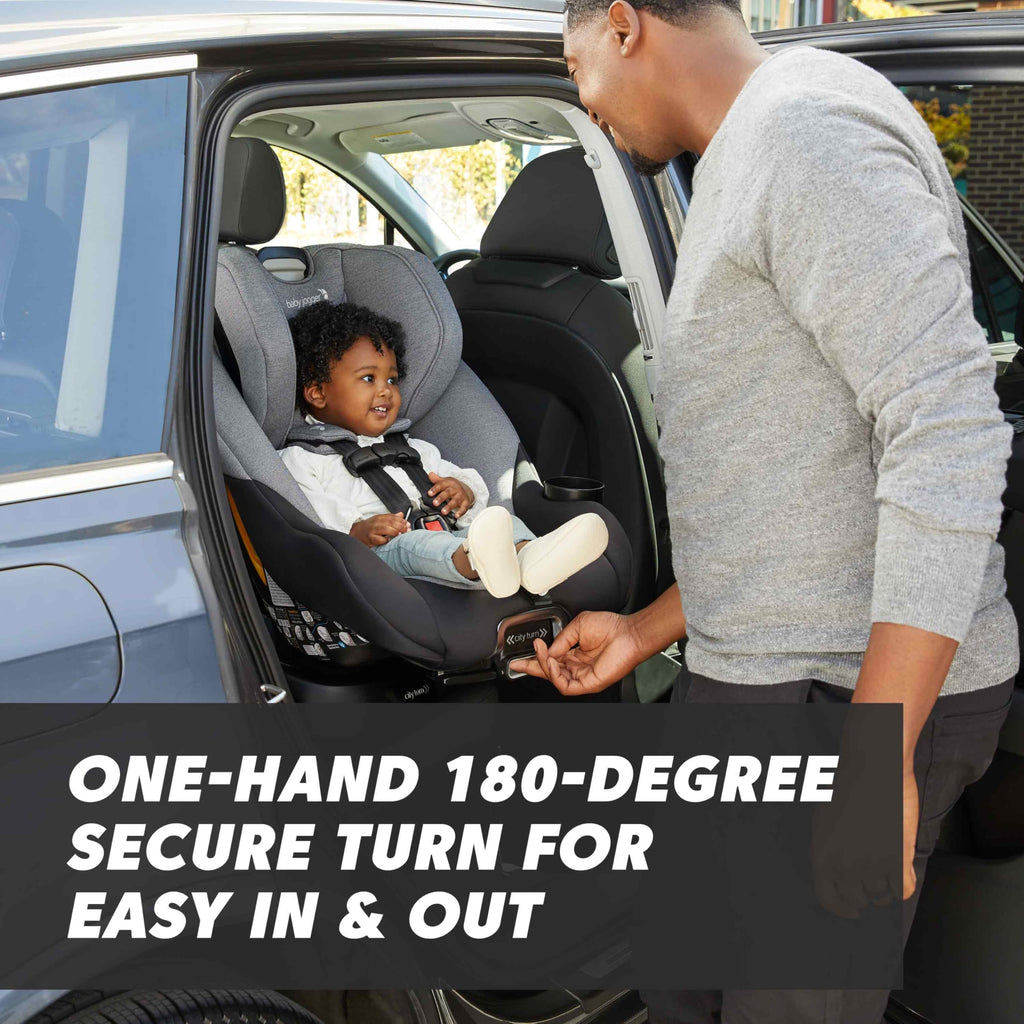 Rotating Convertible Car Seat, Rear to Forward Facing, Onyx Black D65684