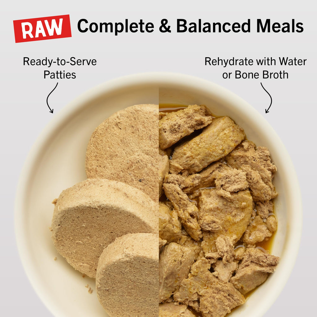 Freeze-Dried Raw Beef Grain-Free Dog Food 25 oz J388
