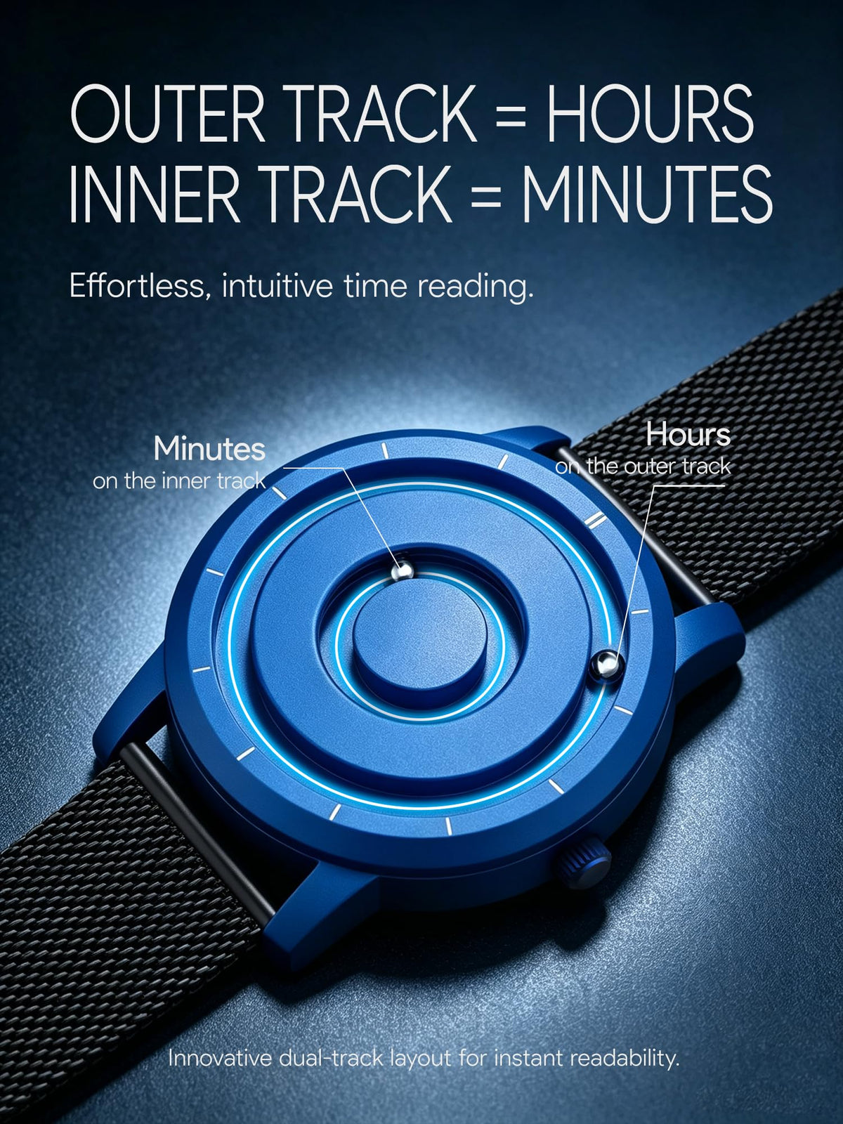 Magnetic Watch Swiss Quartz 5ATM Y9285