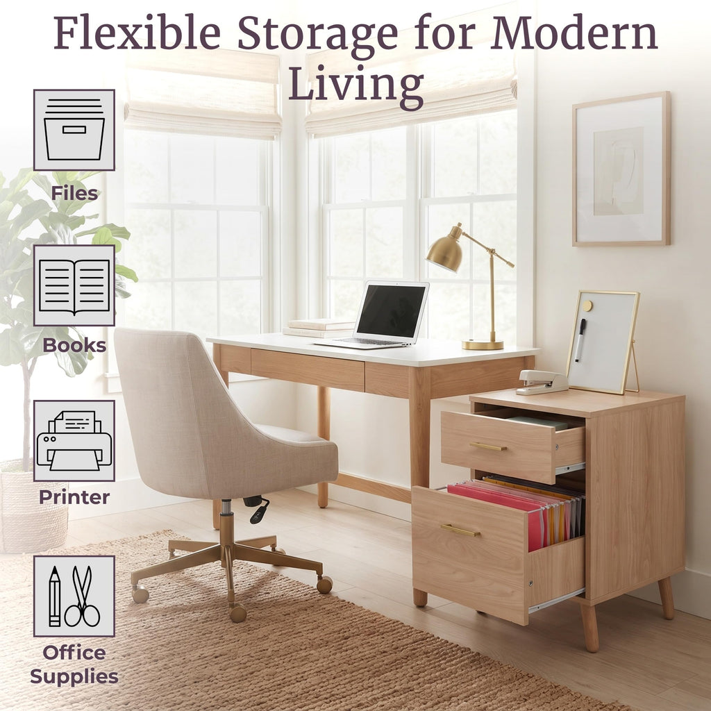 2 Drawer File Cabinet T5652