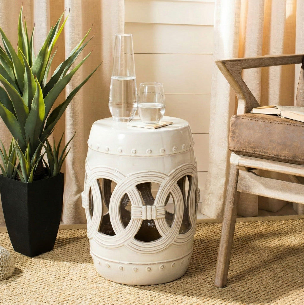 Ceramic Garden Stool M3318