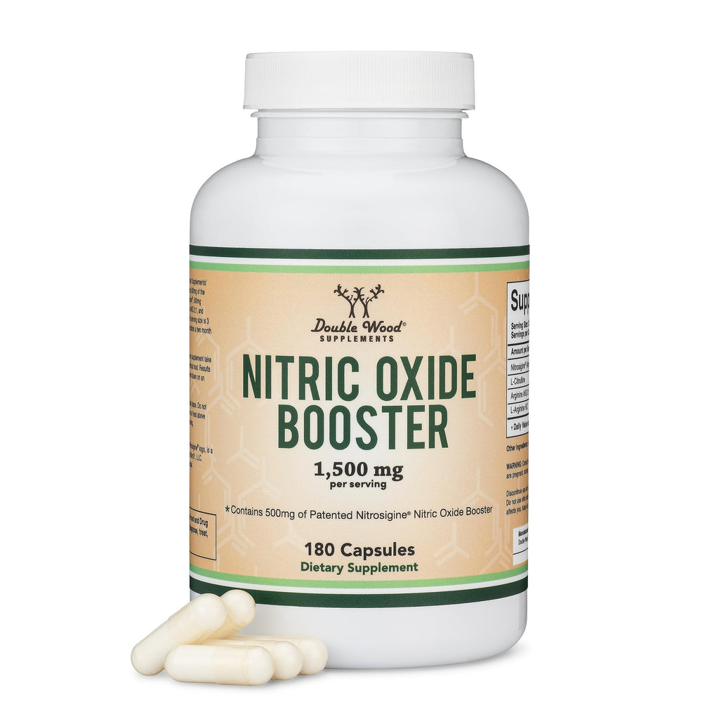 Nitric Oxide Booster, Nitrosigine + Citrulline, 180 Capsules B522