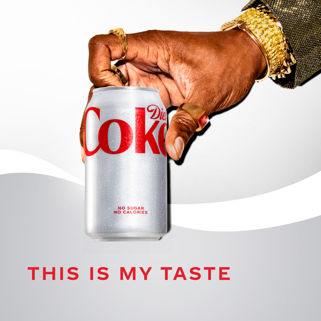 Diet Coke Soda Soft Drink Cans, 12 fl oz, 24 Pack H6610