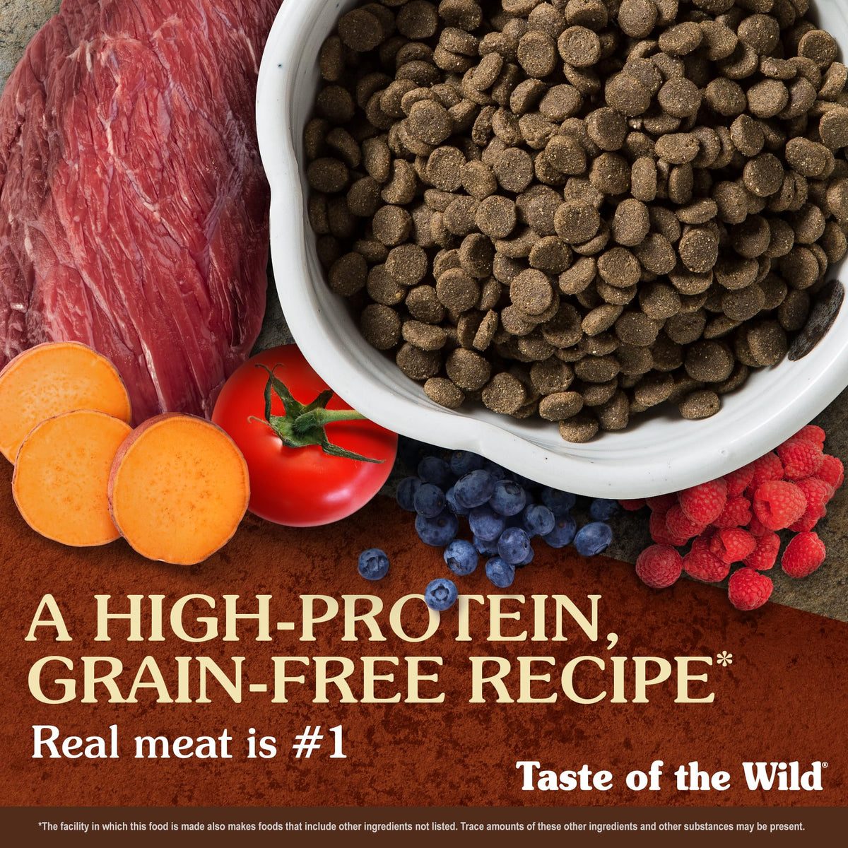 High Prairie Adult Dry Dog Food Roasted Bison 28lb R8727